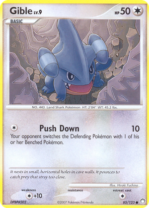 Gible card image