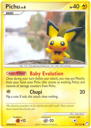 Pichu card image