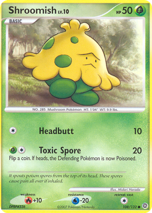 Shroomish card image