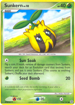 Sunkern card image
