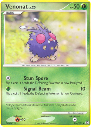 Venonat card image