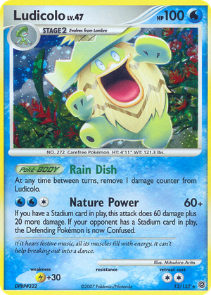 Ludicolo card image
