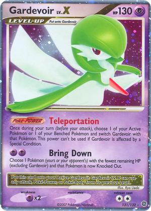 Gardevoir LV.X card image