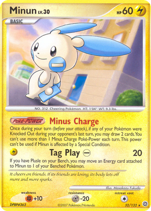 Minun card image