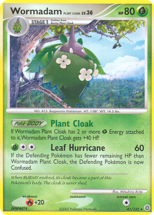 Wormadam (Plant Cloak) card image