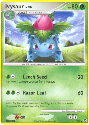Ivysaur card image