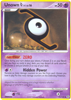 Unown [Z] card image