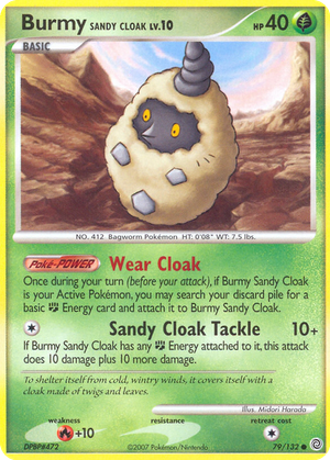 Burmy (Sandy Cloak) card image
