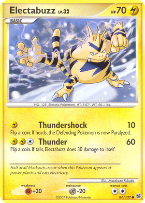 Electabuzz card image