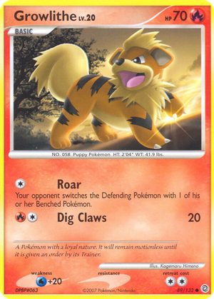 Growlithe card image