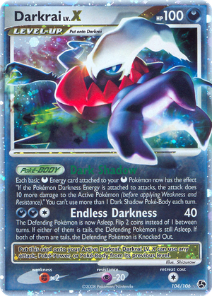 Darkrai LV.X card image