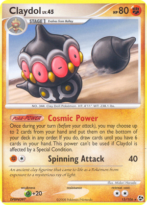 Claydol card image