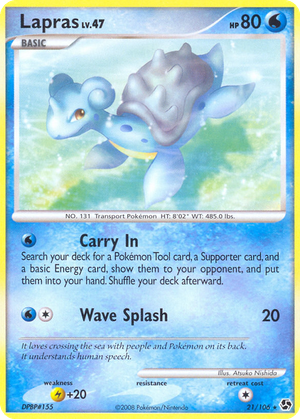 Lapras card image