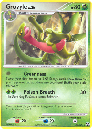 Grovyle card image