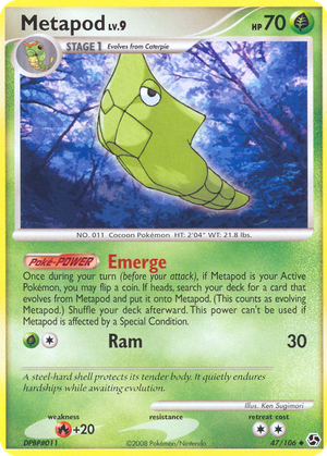Metapod card image