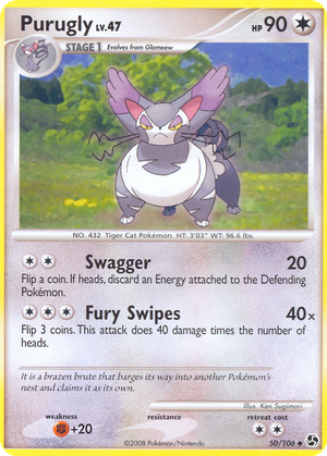 Purugly card image