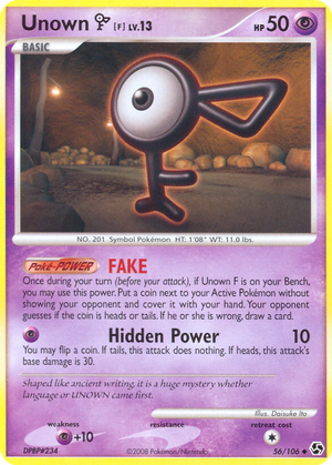 Unown [F] card image