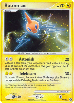 Rotom card image