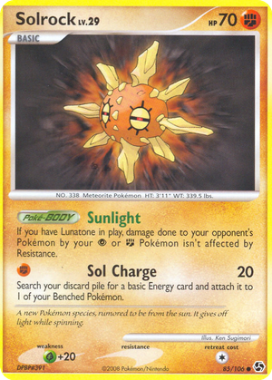 Solrock card image