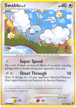 Swablu card image
