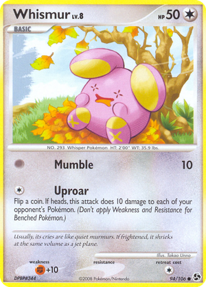 Whismur card image