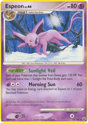 Espeon card image