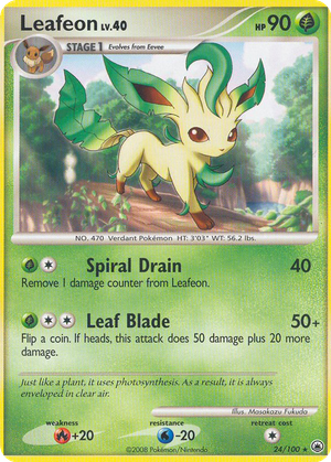 Leafeon card image