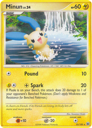 Minun card image