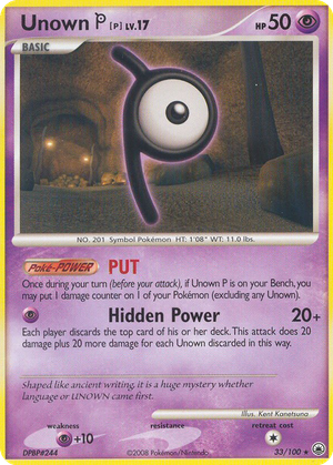 Unown [P] card image