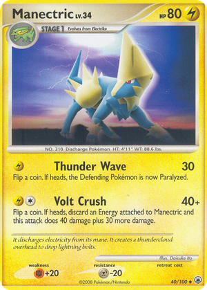 Manectric card image