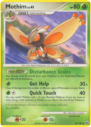 Mothim card image