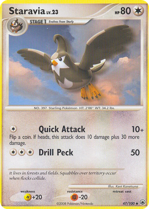 Staravia card image