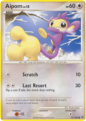 Aipom card image