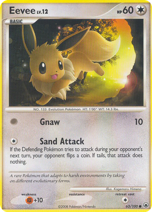 Eevee card image