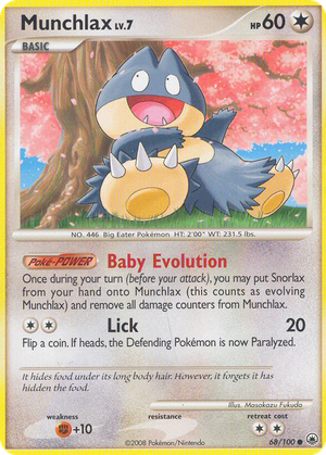 Munchlax card image
