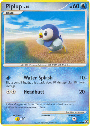 Piplup card image