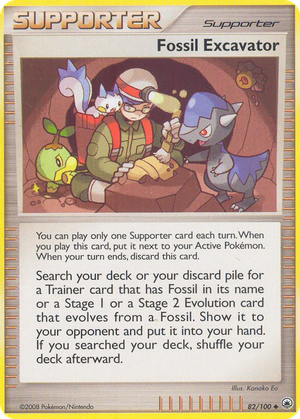 Fossil Excavator card image