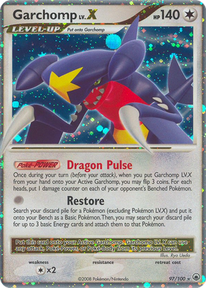 Garchomp LV.X card image
