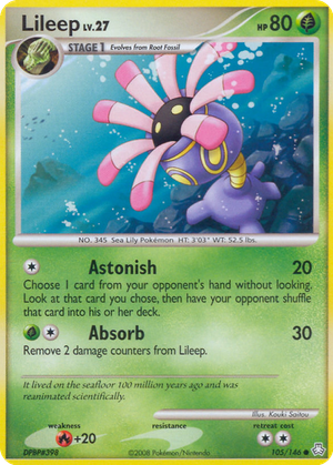Lileep card image