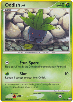 Oddish card image