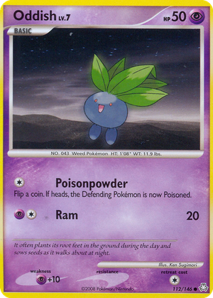Oddish card image