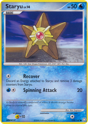 Staryu card image