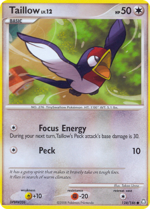 Taillow card image