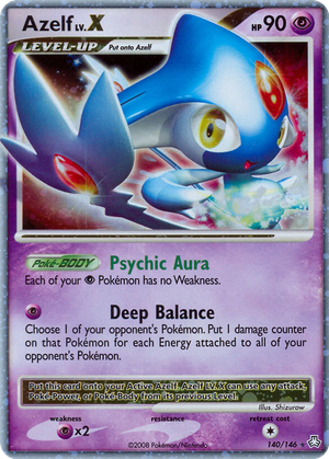 Azelf LV.X card image