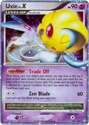 Uxie LV.X card image