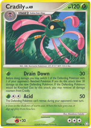 Cradily card image