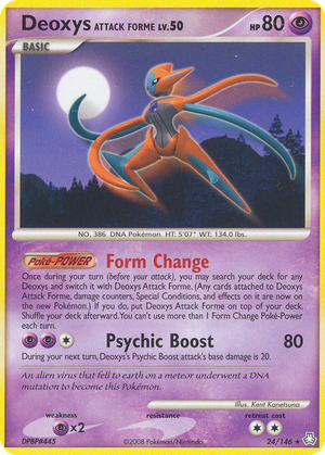 Deoxys Attack Forme card image