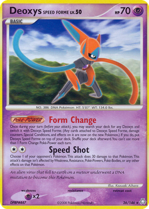 Deoxys Speed Forme card image