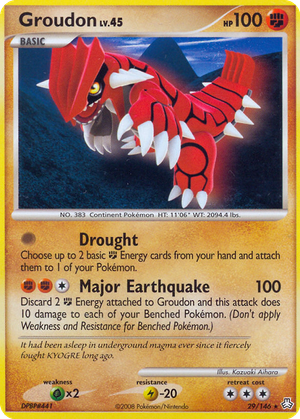Groudon card image