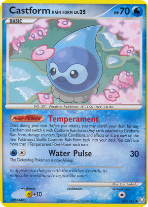 Castform Rain Form card image